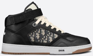 [D+ 버전] DIOR 디올 B27 하이탑 스니커즈 블랙 3SH132ZIR-H965