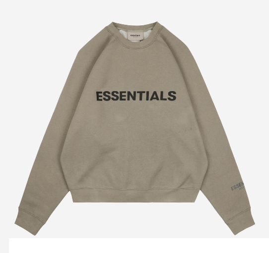 [TOP] 20FW 피오갓 엠보싱 프린트 에센셜 맨투맨 FOG Essentials 브라운