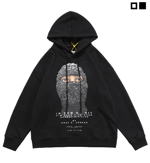 [CC] IH NOM UH NIT Mask Crewneck 이놈어닛 마스크 후드티