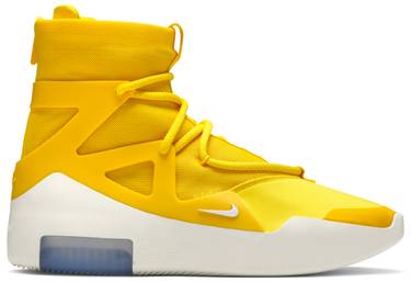 [D+버전] Nike Air Fear of God 나이키 에어 피어 오브 갓 1 옐로우 아마릴로 AR4237-700