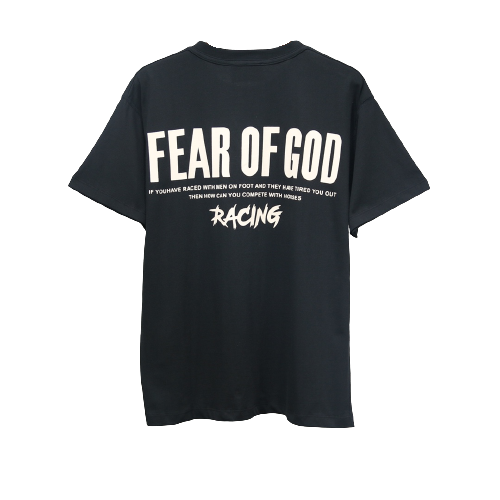 [FOG] 2021 FEAR OF GOD 피어오브갓 레이싱 등 프린팅 티셔츠