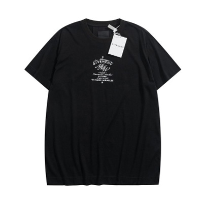 [TNN셀러] 지방시 로고 티셔츠 MMW Crest Logo Tee BM717Q3Y6B-100