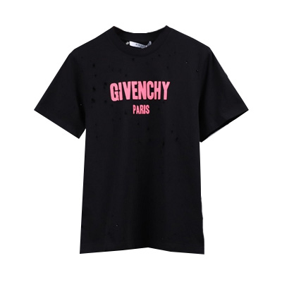 [H12셀러] 지방시 로고 디스트로이드 티셔츠 GIVENCHY