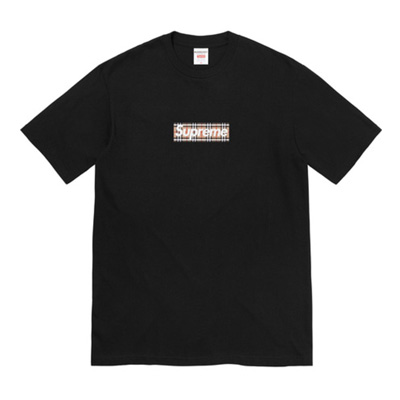 [GOD버전] BURBERRY 슈프림 x 버버리 박스로고 티 SUPREME BURBERRY BOX LOGO TEE 22SS