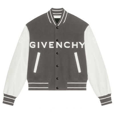 [C셀러] 지방시 4G 로고 울 블랜드 바시티 자켓 GIVENCHY